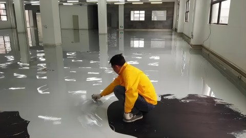 博尔塔拉防腐防静电地坪,防腐防静电自流平地坪